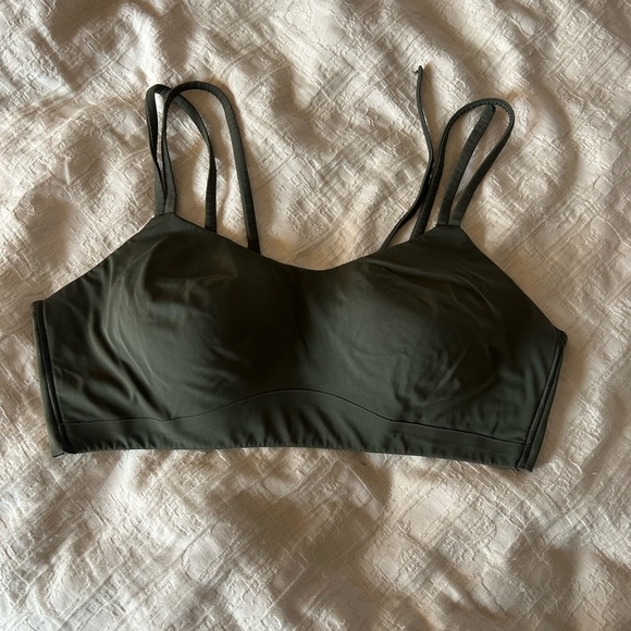 lululemon athletica Tops - Lululemon Women's Like a Cloud Bra Dark Olive